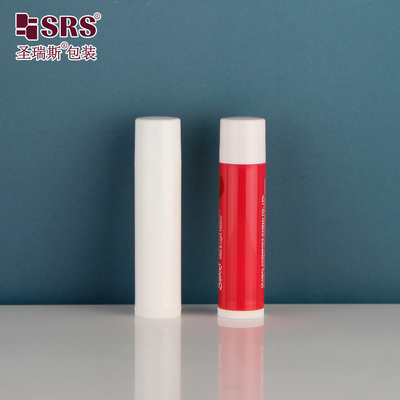 China 5ml 15ml Mini Injection Custom Color Plastic Twist Up Stick Tube Lip Balm Packaging supplier