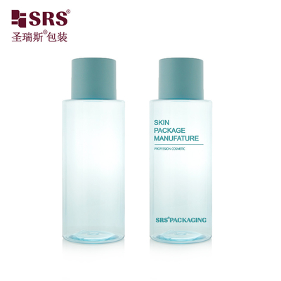 China 300ml Empty Skincare Toner Plastic Semi-Transparent Packaging PET Cosmetic Bottle supplier
