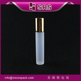 China Shengruisi packaging RPA-12ml plastic roll on bottle with three metal ball supplier