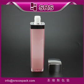 China skin care packaging empty pink beauty lotion pump with bottle supplier