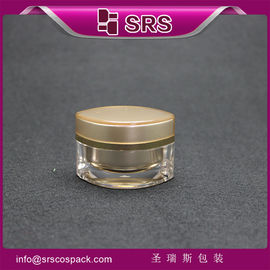 China special design cosmetic container manufacturer acrylic cream jar supplier