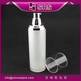 China A023 15ml 30ml 50ml 100ml airless pump bottle manufacturer ,cosmetic crystal bottle supplier