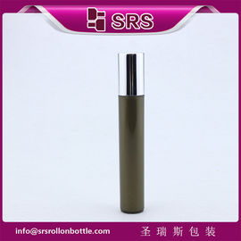 China 15ml roller bottle with plastic ball and aluminum cap for perfume supplier