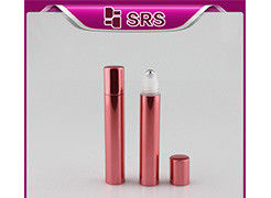 China Aluminum roll on bottle with steel ball 8ML color available supplier