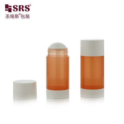 China 15ml 30ml 50ml 75ml 90ml Empty Round PP PCR Recyclable Eco Deodorant Stick Container supplier