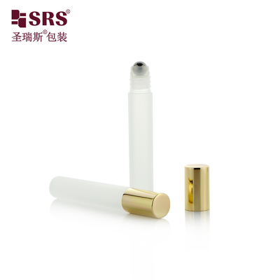 China 8ml Cosmetic Packaging Injection Color Eye Gel Empty Roll On Bottle With Logo supplier