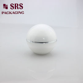 China SRS brand cosmetic cream container empty luxury ball jar supplier