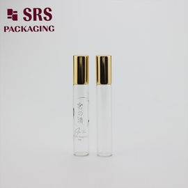 China 8ml transparent roll on perfume oil glass bottle empty supplier