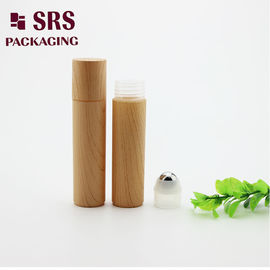 China customized plastic roll on metal ball empty water printed no leakage hair serum bottle supplier