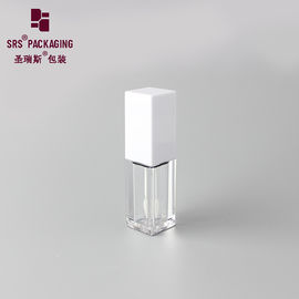 China 7ml clear transparent injection plastic skin care mini lip gloss tube supplier