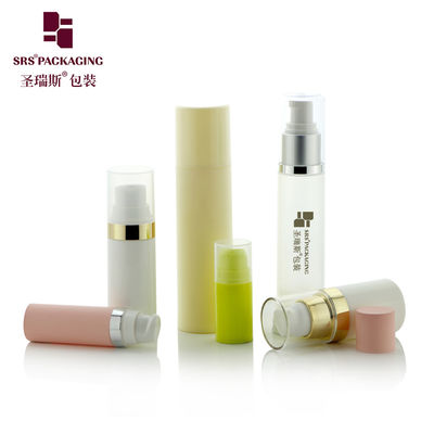 China 15ml 30ml 50ml Customization Color Empty Plastic PP PCR Airless Pump Bottle supplier
