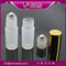 SRS packaging supplier 3ml metal ball plastic roll-on bottle with gold metalized cap supplier