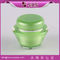 green painting color empty jar for snail cream supplier