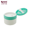 4 oz Plastic PP PCR Double Wall Customization Flip Cap With Spoon Body Scrub Jar Container supplier