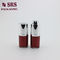 A020 airless bottle manufacturer 15ml painted red color acrylic screw up lids bottle supplier