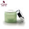 frosted green container cosmetic cream plastic lids for jar supplier
