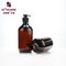 amber plastic empty lotion pump personal care 500ml pet bottle supplier