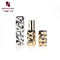 square shape shiny gold luxury high quality lipstick empty tube supplier