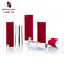stock red luxury wholesale empty round shape sample lipstick tube supplier