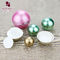 ball shape customized color acrylic empty skin care cream jar 5g supplier