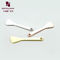 SPA skin care luxury zinc alloy flat gold silver cosmetic spatula metal supplier