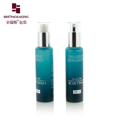 China 30ML 50ML Empty PE Plastic Cosmetic Foundation Liquid Pump Squeeze Tubes supplier