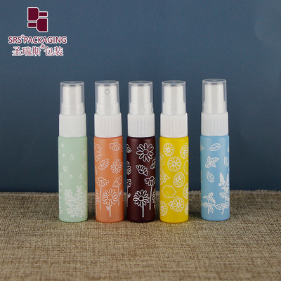 China Colorful Custom Printed Glass Sprayer Bottle Sample Perfume Atomizer 10ml supplier