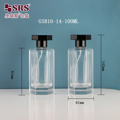 China Empty Cosmetic Perfume Fragrance Oil Fine Mist Sprayer Glass Spray Bottle 100ml supplier