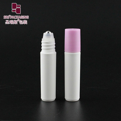 China Plastic Cap Roller Steel Ball Massage Effect Portable Wholesale 5ml Bottle supplier
