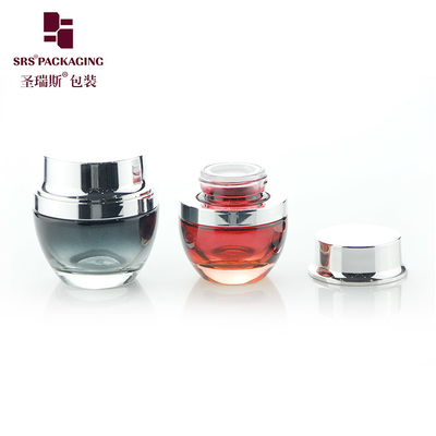 China Empty Luxury HIgh Quality Thick Wall Cosmetic Cream Glass Jar 30g supplier