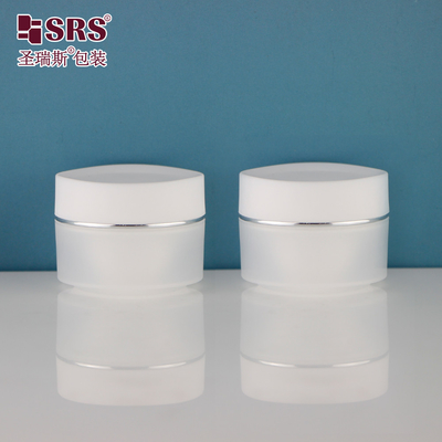 China 10g Mini Small Size Plastic PP Cream Container Facial Gel Skincare Cosmetic Jar supplier