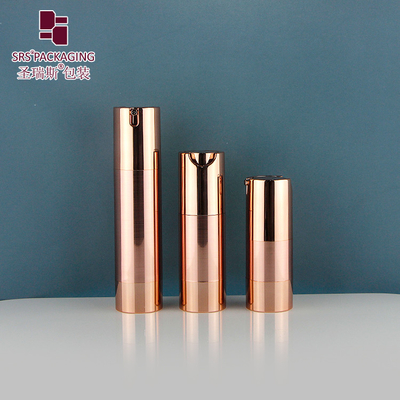China 15ml 30ml 50ml 80ml 100ml Empty Cosmetic Lotion Pump Serum Plastic Bottle Airless supplier