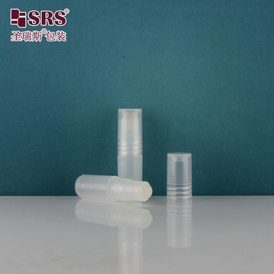 China 3ml Mini Empty Plastic PP PCR Recycled Material Sample Serum Roll On Oil Bottles supplier