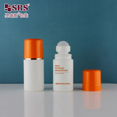 China 60ml 2 oz Custom Color PP PCR Eco-friendly Plastic Bottle Deodorant Roll On Packaging supplier