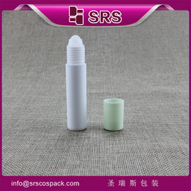 China Shengruisi packaging RPP-10ml plastic roll on bottle with PP cap supplier