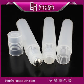 China Shengruisi packaging RPP-15ml plastic roll on bottle with PP cap supplier