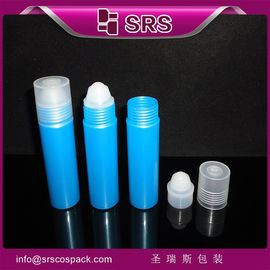 China SRS packaging supplier empty frost 16ml plastic deodorant roll on bottle with PP cap supplier