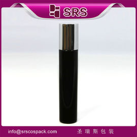 China SRS Eco Friendly plastic 7ml roll-on bottle with shiny aluminum cap for anti-acne essence supplier