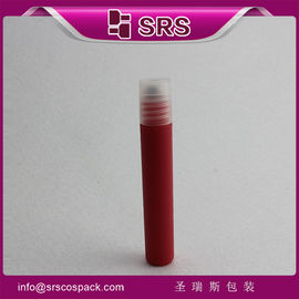China SRS popular PP material 8ml roller ball bottle with plasic screw cap for eye serum use supplier