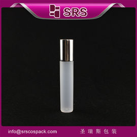 China Shengruisi packaging RPA-12ml plastic roll on bottle with aluminum cap supplier