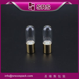 China SRS hot sale empty 3ml Glass Roll On Bottle for essential oil with stainless steel roller supplier
