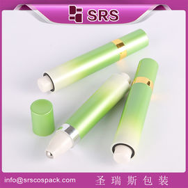 China Shengruisi packaging SY-10ml plastic airless press roll on bottle with metal ball supplier