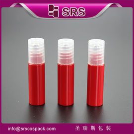 China shengruisi packaging manufacture 100% no leakage empty 8ml plastic Roll On PET Bottle supplier