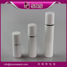 China SRS made in China wholesale cylinder shape PP material 15ml 30ml 50ml airless pump bottle supplier