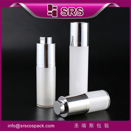 China A020 airless bottle manufacturer 15ml 30ml 50ml high end cosmetic bottle supplier