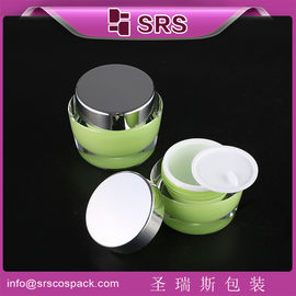 China J041-15ml 30ml 50ml skin care cream cosmetic jar supplier