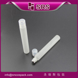 China SRS China supplier frost essential oil empty 10ml glass bottle with roll on sealing type supplier
