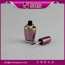 China China factory supply 8ml plastic luxury empty bottle for nail polish supplier