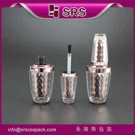 China Shengruisi packaging NP-003 plastic 8ml nail gel bottle with cap and brush supplier