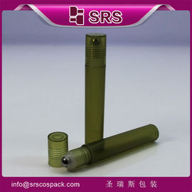 China RPP-15ml roller bottle with steel ball,100% no leakage roll on perfume bottle supplier